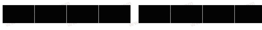 cool SemiBold字体转换